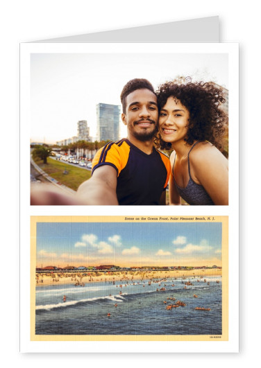 Point Pleasant Beach, New Jersey, ocean Front Scene