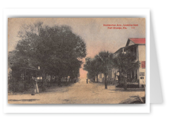 Port Orange, Florida, Dunlawton Avenue looking east