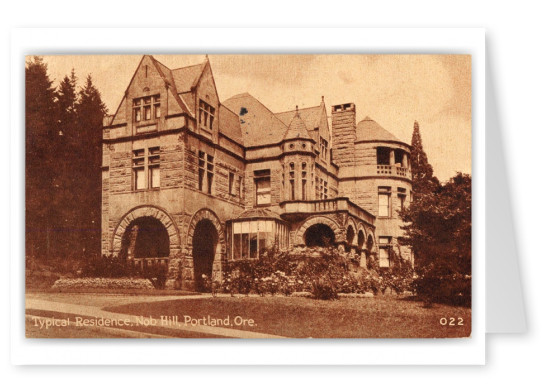 Portland, Oregon, Typical Residence, Nob Hill