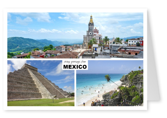 Three photos of mexico