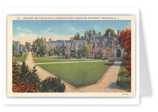Princeton, New Jersey, Lockhard and Foulke Halls, Princeton Univeristy