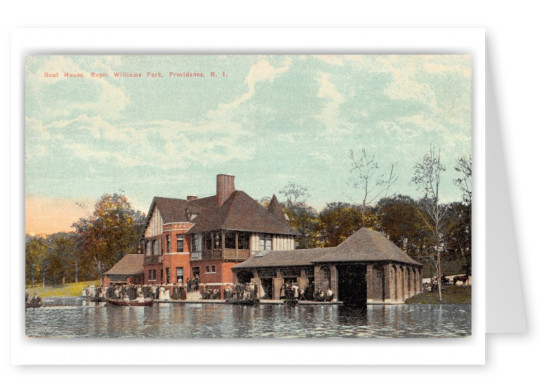 Providence, Rhode Island, Boat House, Roger Williams Park