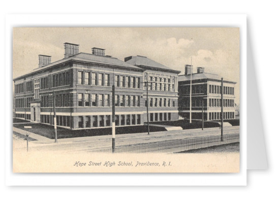 Providence, Rhode Island, Hope Street High School