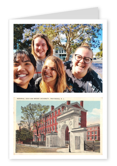 Providence, Rhode Island, memorial Arch and Brown University