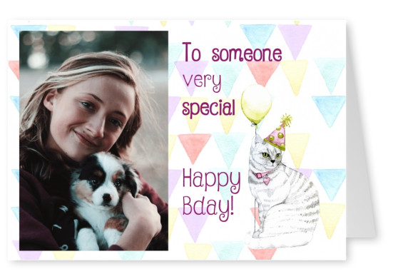 To Someone Very Special Buon Compleanno Spedisci Vere E Proprie Cartoline Online