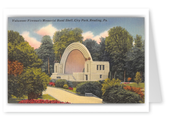 Reading, Pennsylvania, Fireman's Memorial, City Park