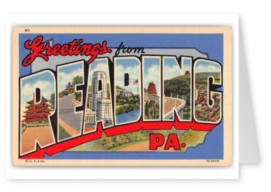 Reading, Pennsylvania, Greetings from