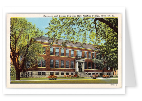 Richmond, Kentucky, Cammack Hall, Eastern Kentucky State Teachers College