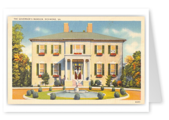 Richmond, Virginia, The Governor's Mansion