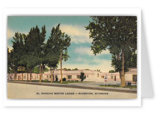 Riverton Wyoming El Rancho Motor Lodge