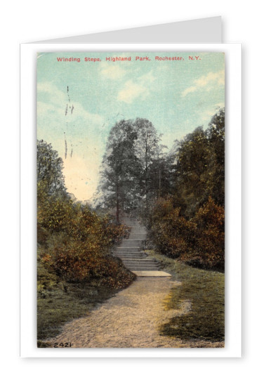 Rochester, New York, Winding Steps, Highland Park