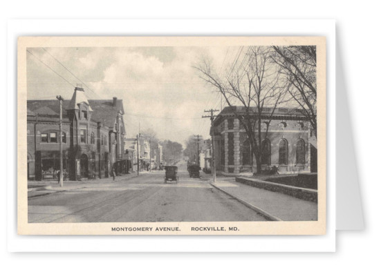 Rockville Maryland Montgomery Avenue