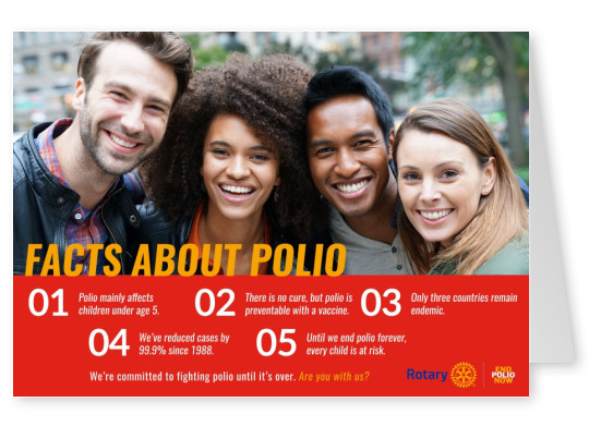 End polio now – Facts