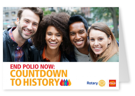 Contagem regressiva para a história pelo Fim da pólio agora