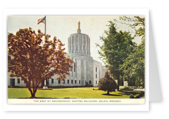 Salem, Oregon, Seat of Government, Capitol Building