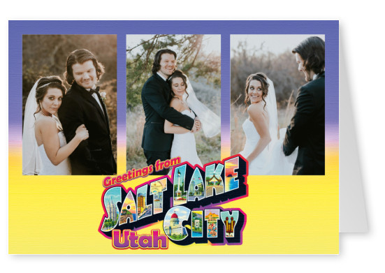 Large Letter Postcard Site – Greetings from Salt Lake City, Utah