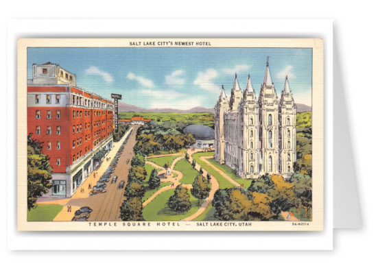 Salt Lake City, Utah, Temple Square Hotel