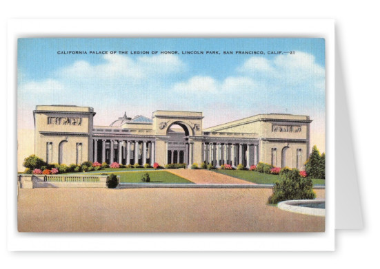 San Francisco California Lincoln Park California Palace of the Legion of Honor