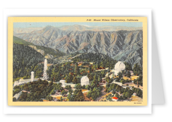 San Gabriel, California, Mount Wilson observatory