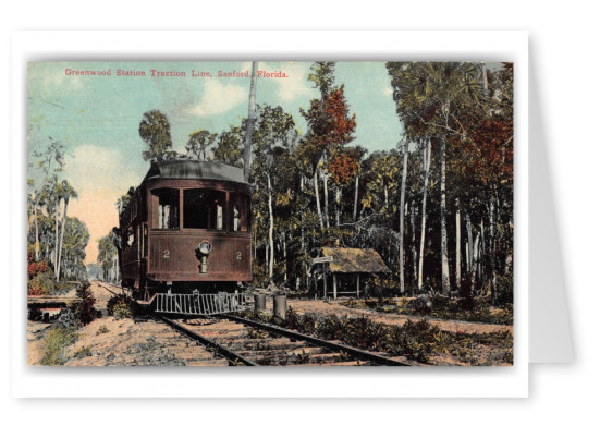 Sanford Florida Greenwood Station Traction Line