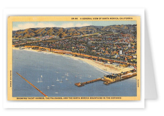 Santa Monicas, California, general view