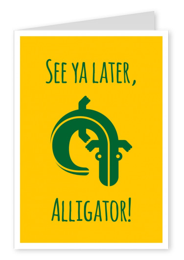 Alligator graphic
