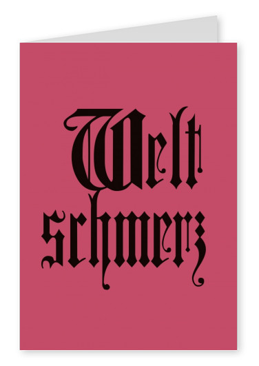 old english gothic font on red