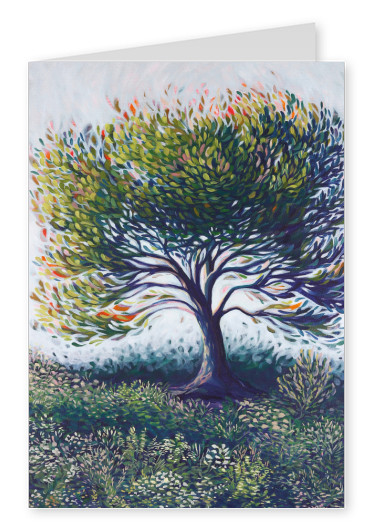 painting Tatjana Buisson Dream Tree