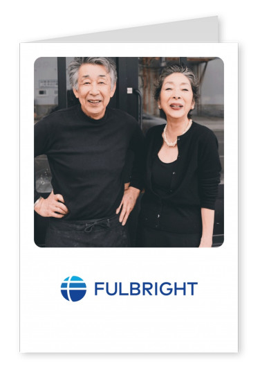 Fulbright association New York postcard