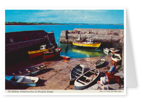 The John Hinde Archive photo The Harbour, Fethard-on-sea