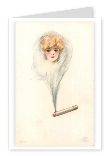 Mary L. Martin Ltd. vintage wenskaart Valentijn