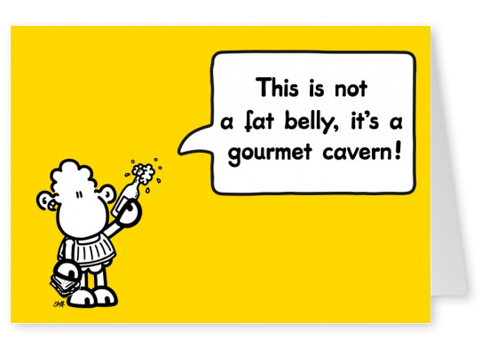 Sheepworld Not a Belly, a Gourmet Cavern