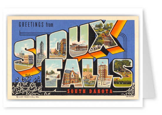 Sioux Falls, South Dakota, Greetings from (1)