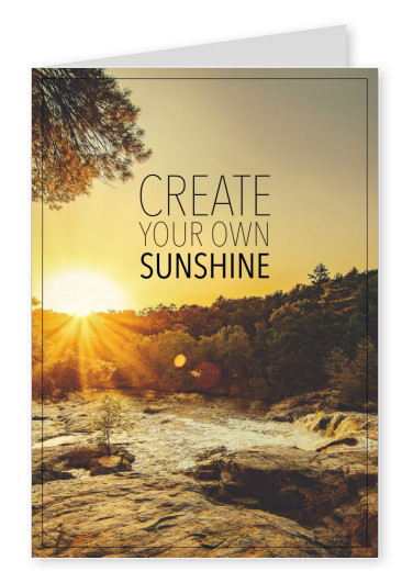 Skapa din egen solsken