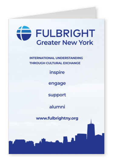 Fulbright association i New York vykort