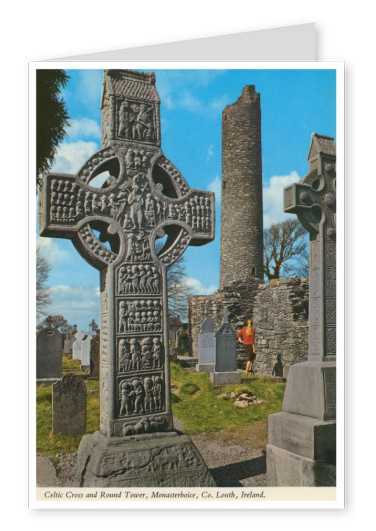 John Hinde Arkiv foto Keltiska Korset, Monasterboice