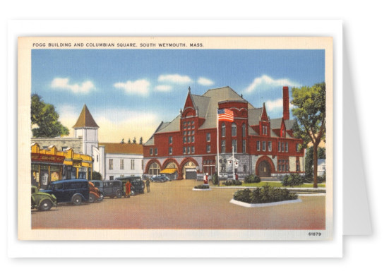 South Weymouth, Massachusetts, Fogg Building and Columbian Square