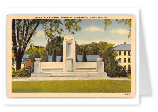 Southbridge, Massachusetts, World War Memorial Monument