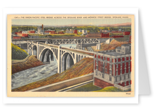 Spokane, Washington, The Union Pacific Steel Bridge