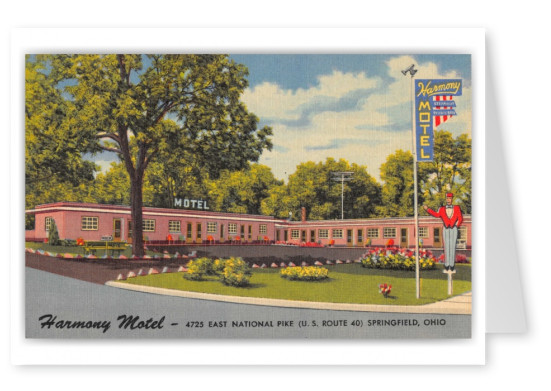 Springfield, ohio, Harmony Motel