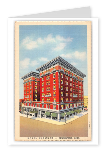 Springfield, ohio, Hotel Shawnee