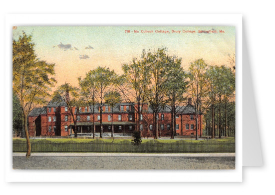 Springfile,d Missouri, Mc. Culloch Cottage, Drury College