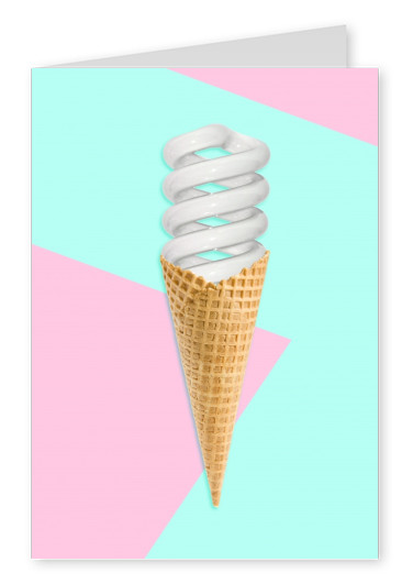 Kubistika ice cream cone