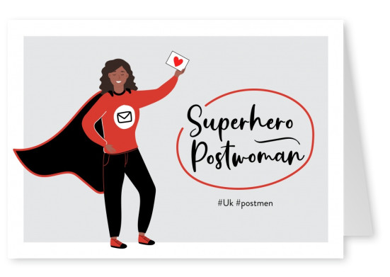 Superhero Postwoman