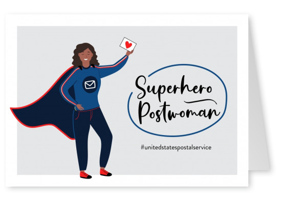 Superhero Postwoman