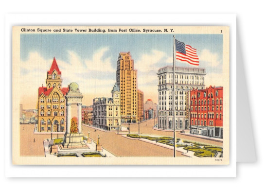 Syracuse, New York, Clinton Square and State Tower Building