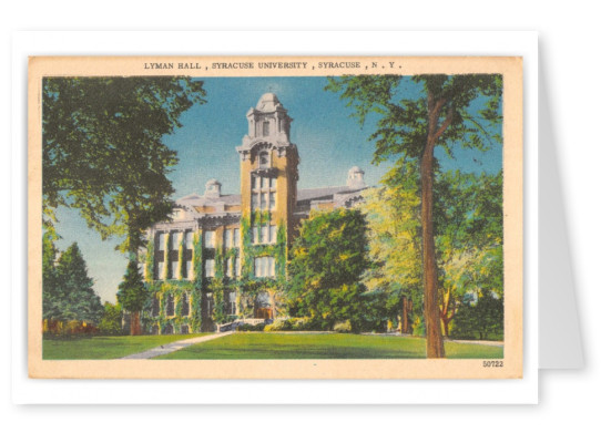 Syracuse, New York, Lyman Hall, Syracuse University