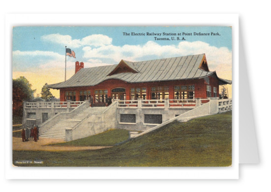 Tacoma, Washington, The Elctric Railway Station, Point Defiance Park