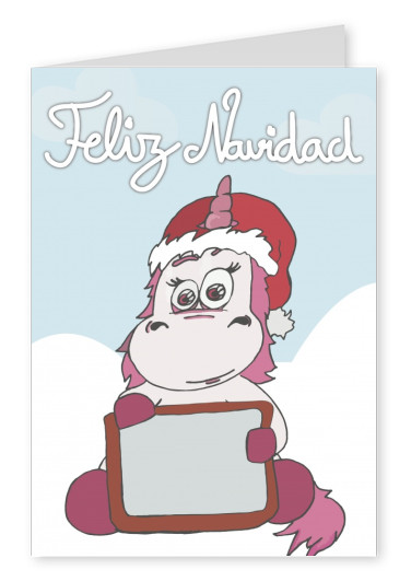 tarjeta Feliz Navidad
