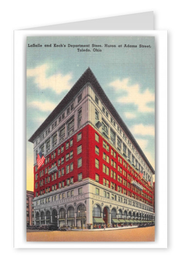 Toledo Ohio LaSalle and Koch's Department Store